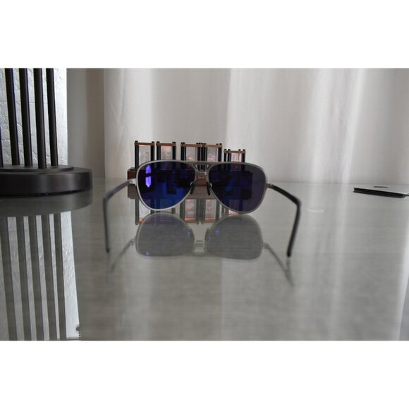 Porsche Design P'8678 Sunglasses Titanium Made in Japan Complete w 2 Sets Lenses - Picture 5 of 12